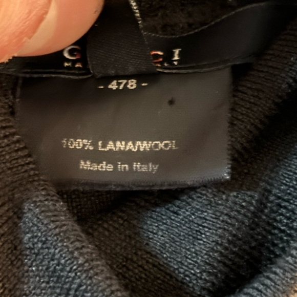 Gucci Vintage Lambswool Turtleneck - Picture 7 of 9